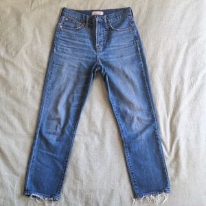 Madewell Perfect Vintage Crop Jeans